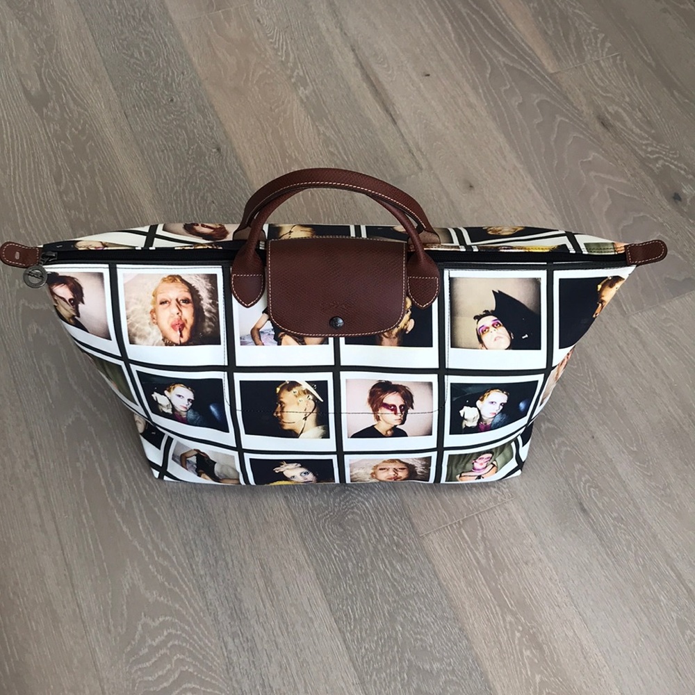 EXCLUSIVE Longchamp x Jeremy Scott Bag NYFW SS19